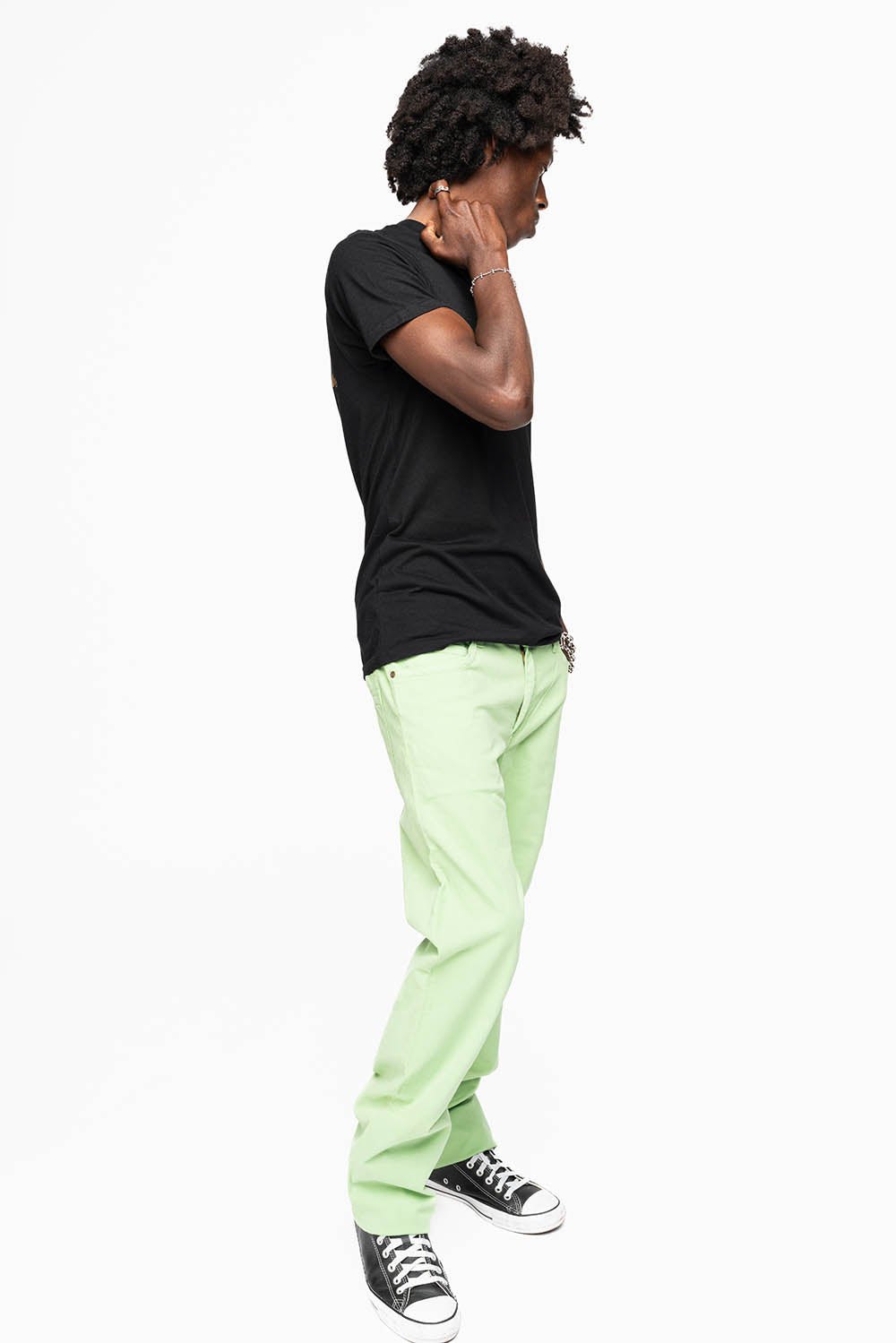 CLASSIC STRAIGHT LEG JEANS IN SQUASH WASH - Image 5