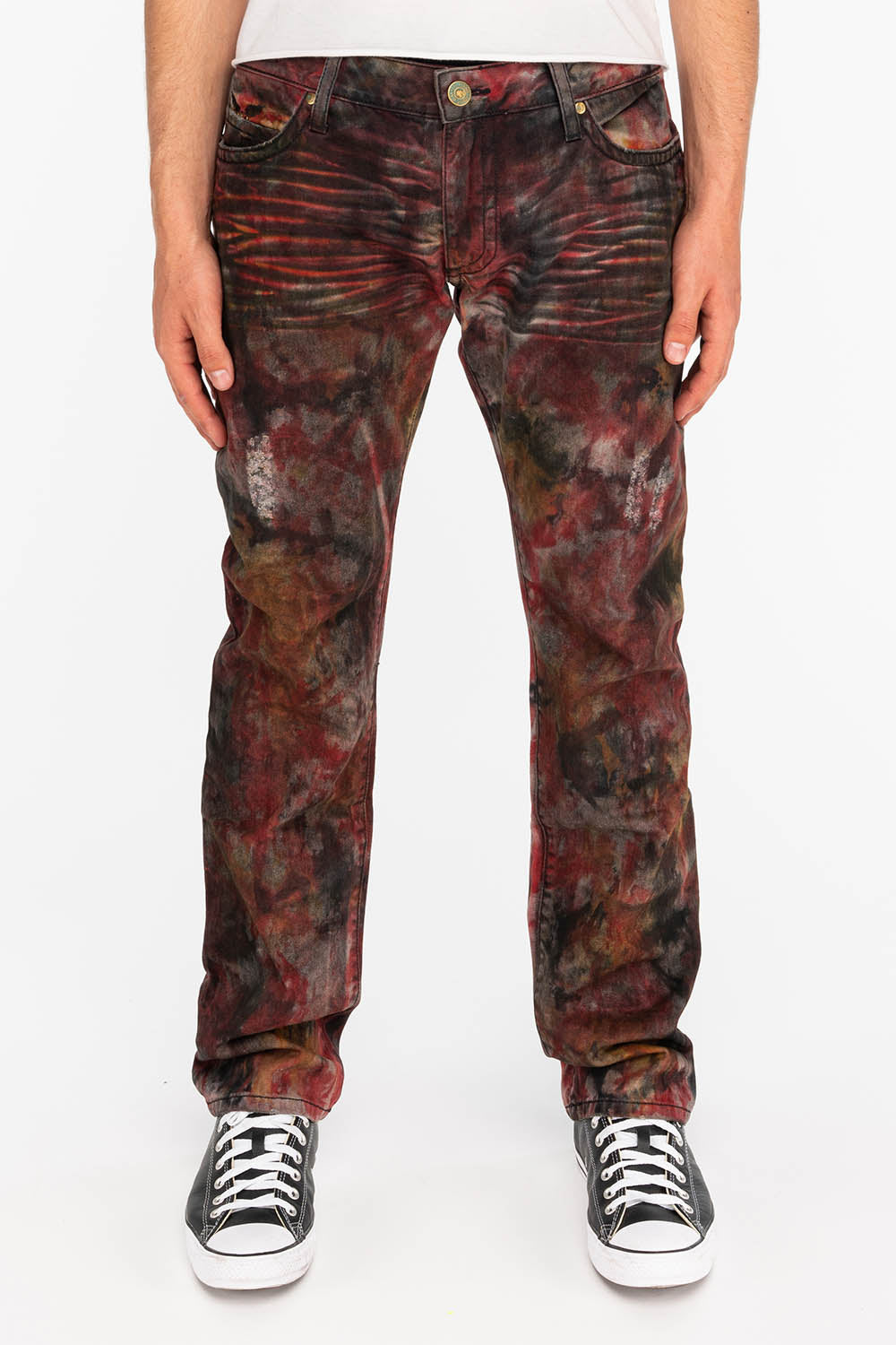 ROBIN'S MEN'S SLIM JEANS WITH CRYSTALS IN BOGOTA - Image 5