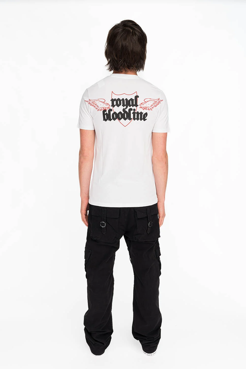 EAGLE CREST TEE IN WHITE - Image 4
