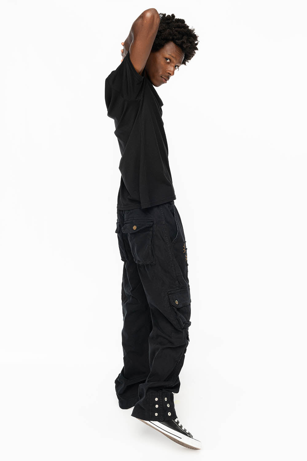 ORIGINAL ROBIN’S JEAN CALL OF DUTY CARGO PANTS IN BLACK - Image 6