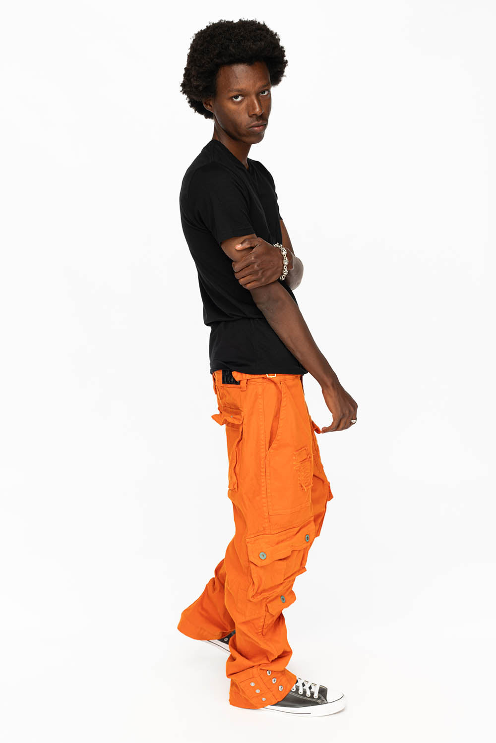 ORIGINAL ROBIN’S JEAN CALL OF DUTY CARGO PANTS IN ORANGE - Image 3
