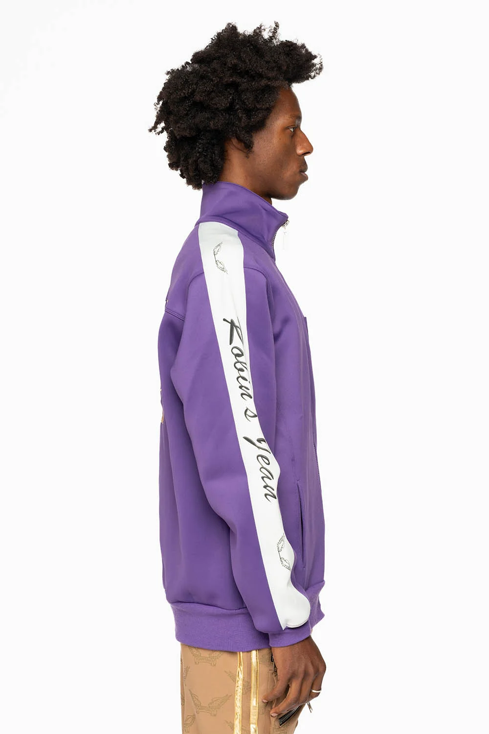 ROBIN’S TEAM TRACK JACKET IN PURPLE - Image 4
