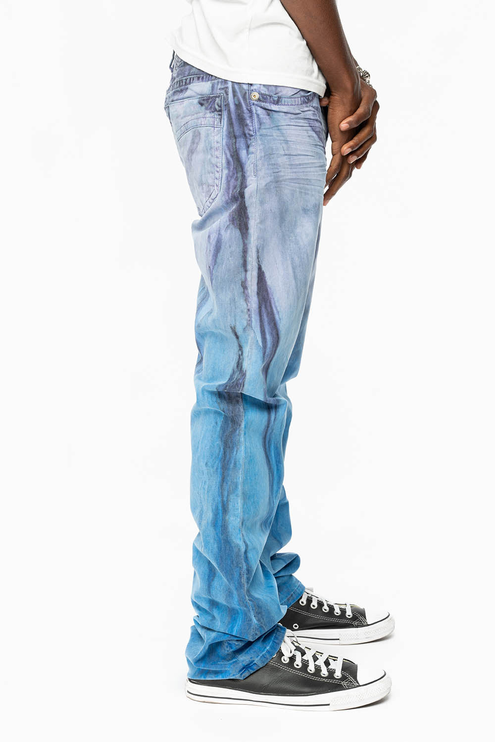 CLASSIC 5 POCKET STRAIGHT LEG JEANS IN FIRE BLUE - Image 3